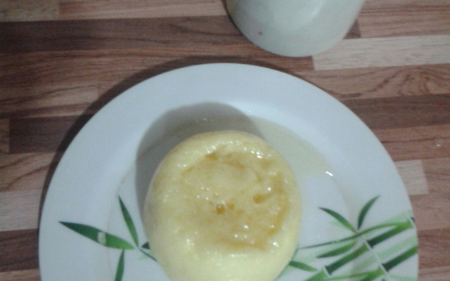 Pudim de micro-ondas na caneca