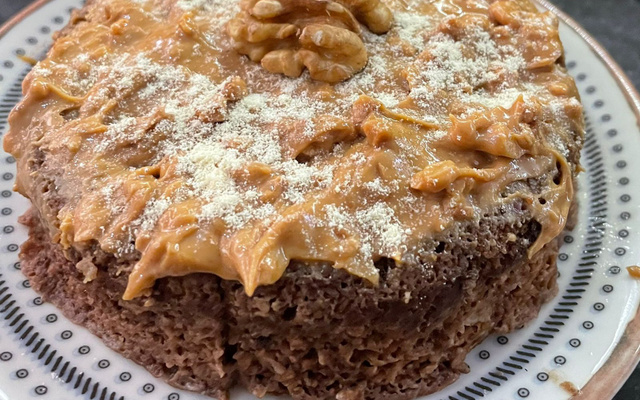 Bolo de banana fit de micro