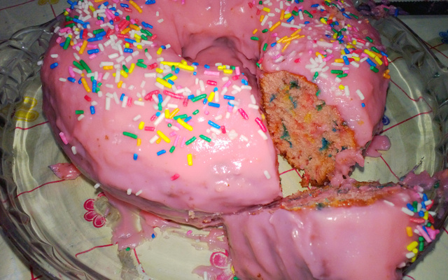 Bolo formigueiro colorido