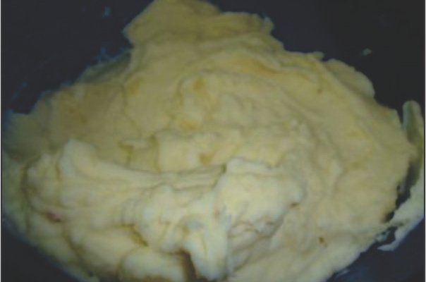 Purê de batatas com Cream Cheese