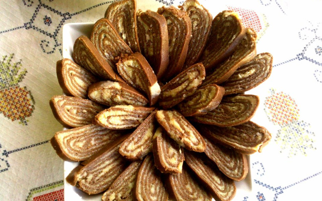 Rocambole de prestígio cremoso