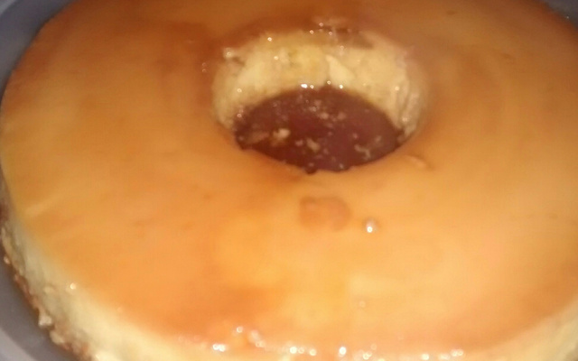 Pudim de leite em pó idêntico ao de leite condensado