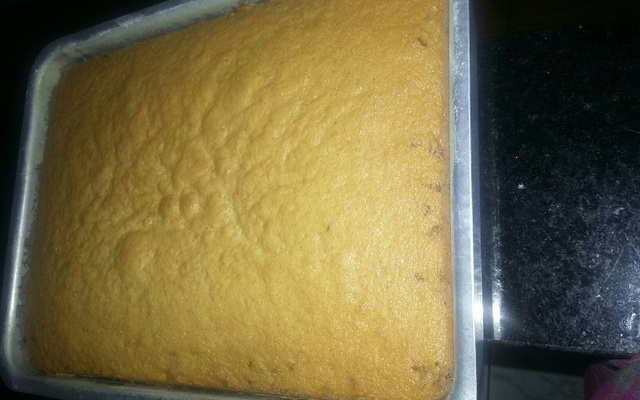 Bolo pão de ló simples