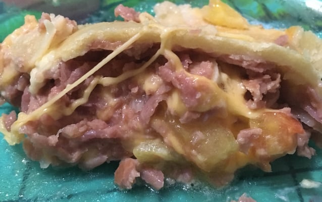 Pão fogazza de calabresa