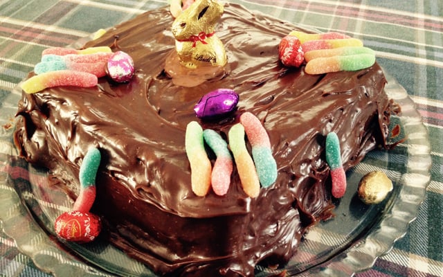 Bolo de cenoura da Ce Cé