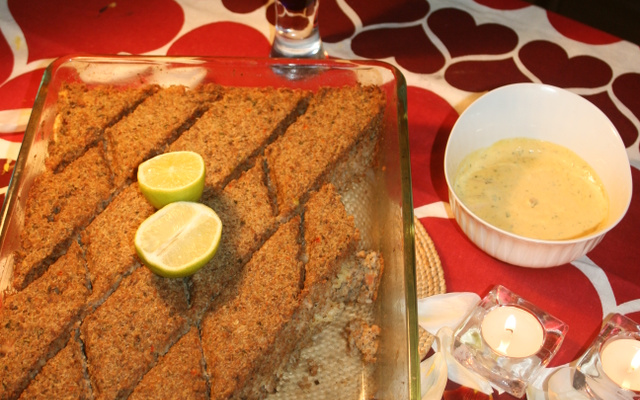 Quibe assado do filhão