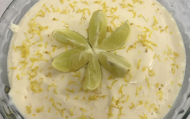 A Mousse de limão maravilha