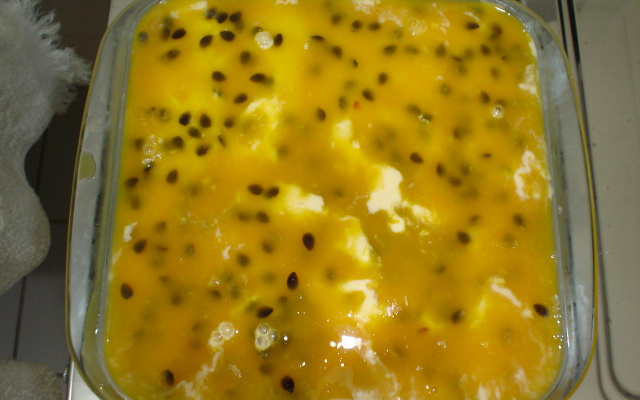 Pavê de maracujá fácil