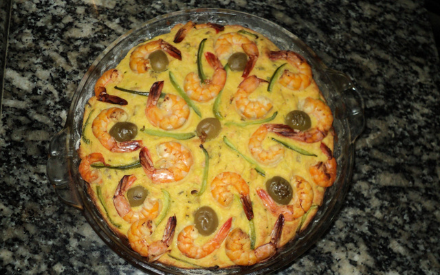Torta de Salmão