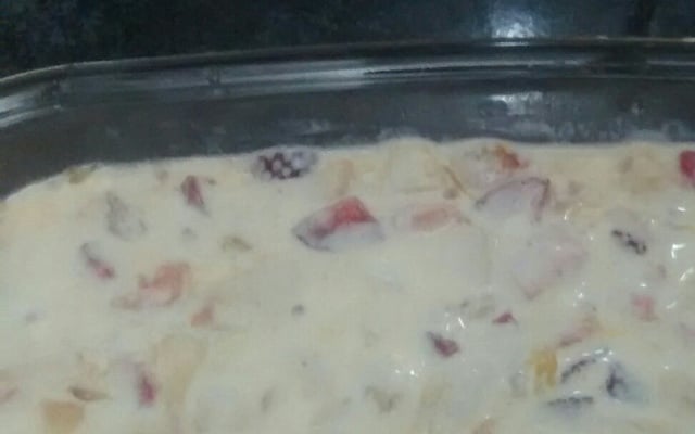 Salada de fruta à la creme