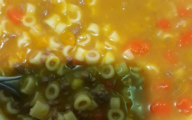 Sopa de legumes Ave Maria