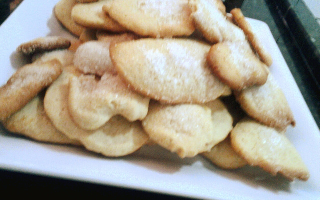 Biscoitinhos açucarados caseiros