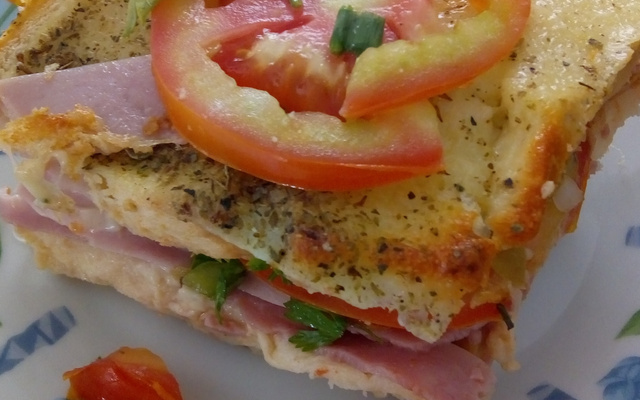 Sanduíche de forno da Juliana