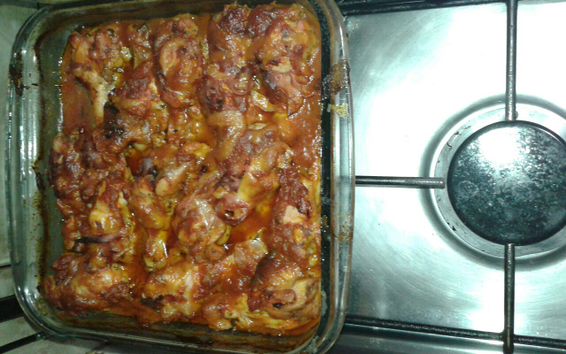 Coxinha da asa no forno