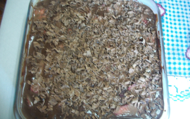 Estrogonofe de chocolate