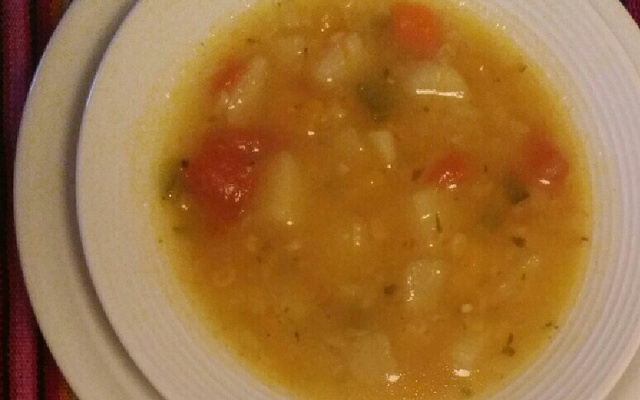 Sopa de Legumes na panela de pressão