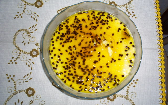 Mousse de maracujá cremoso