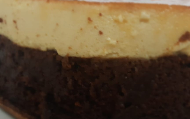 Bolo pudim de chocolate