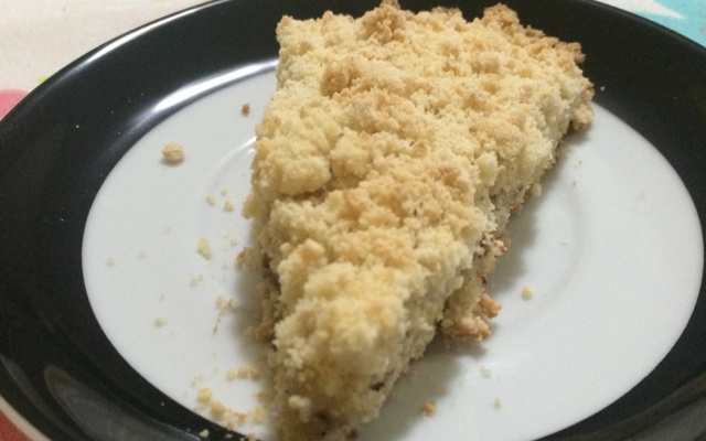 Torta farofa de banana