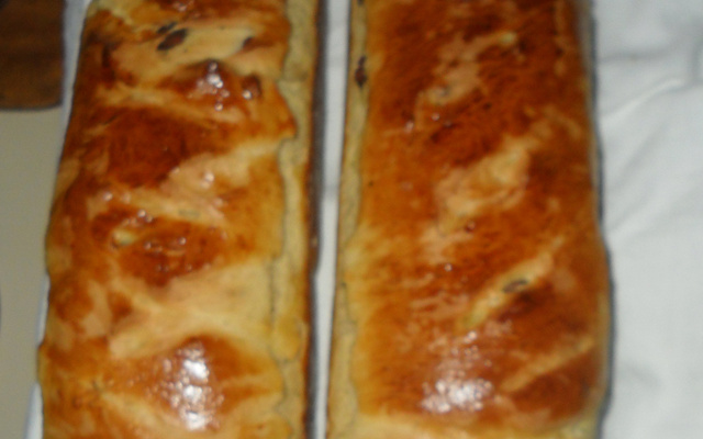 Pão de lingüiça delicioso