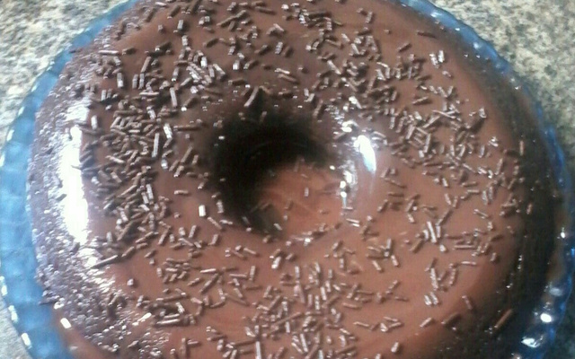 Brigadeirão de microondas