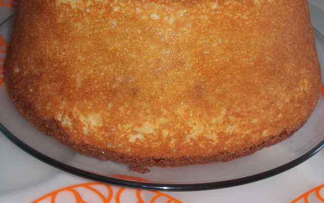 Bolo doce de macaxeira da vó Pietra