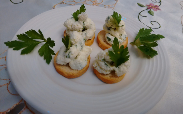 Patê de ricota light