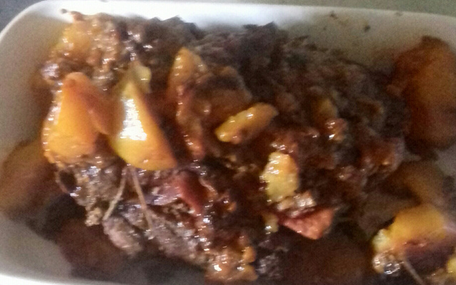 Patinho recheado na pressão sem água