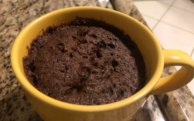 Bolo de caneca (micro-ondas)