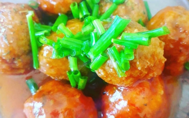 Almôndegas vegetariana