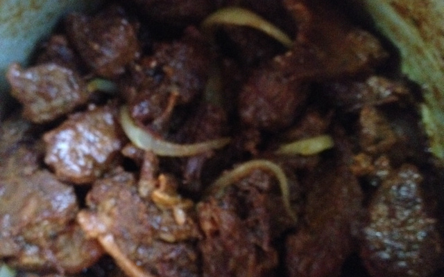 Carne assada na panela de pressão