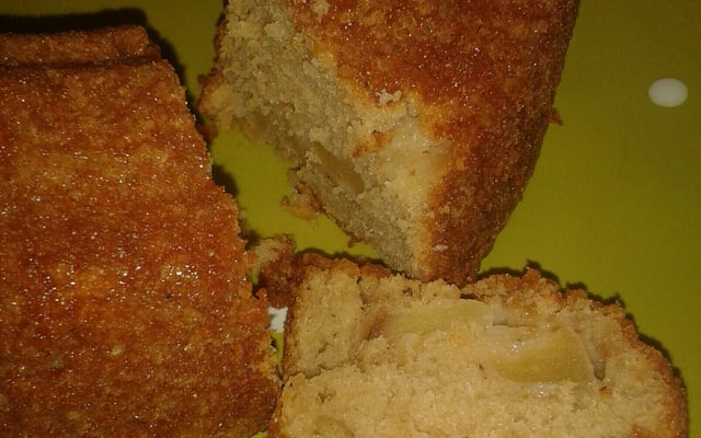 Bolo de maçã e iogurte