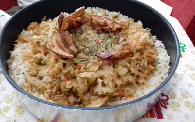 Refogado de repolho prático