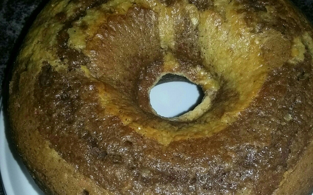 Bolo simples de chocolate