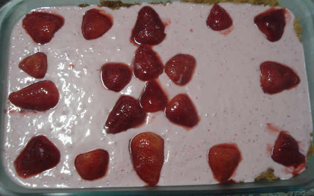 Cheesecake de morango