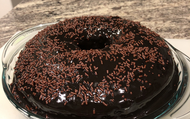 Bolo de chocolate com farinha integral Light