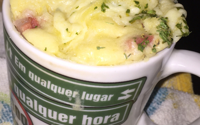 Torta salgada de 3 minutos