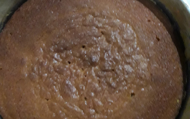 Bolo de massa de mandioca