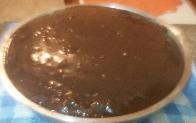 Bolo de cenoura cozida