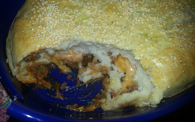 Hambúrguer de forno