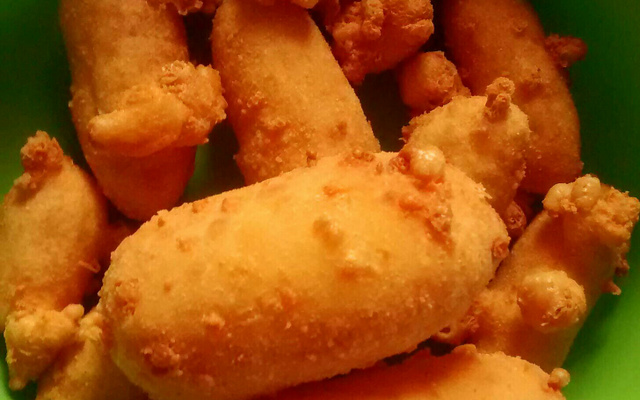 Croquete delícia fácil de queijo