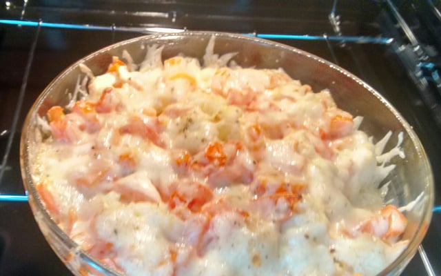 Couve-flor gratinada