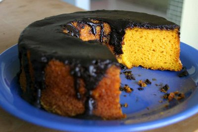 Bolo fofo de cenoura