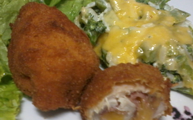 Peito de frango recheado