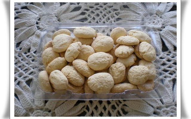 Biscoito feito com mistura para bolo de pacote