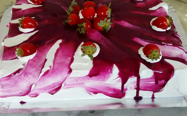 Bolo de leite em pó profissional