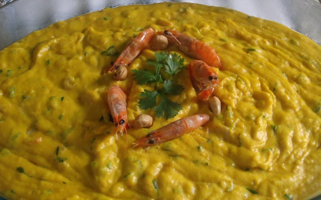 Vatapá de camarão rápido