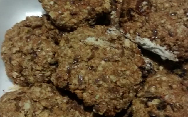 Biscoito de aveia saudável