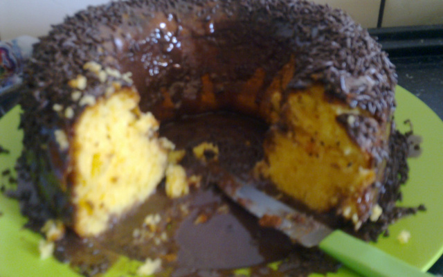 Bolo de cenoura fofo