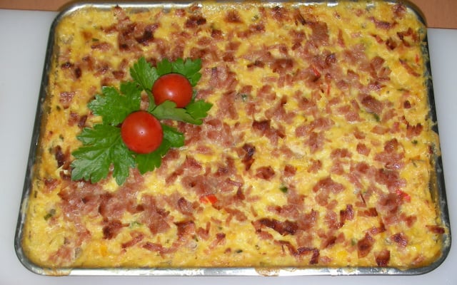 Frango com creme de milho